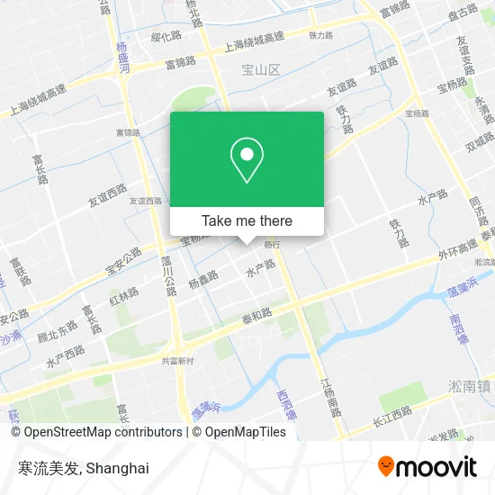 寒流美发 map