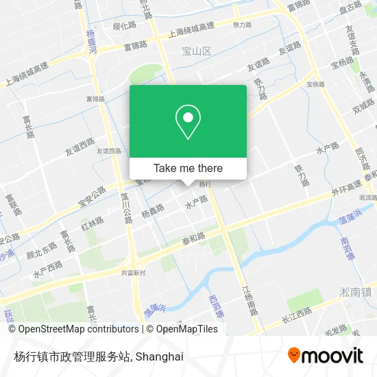 杨行镇市政管理服务站 map