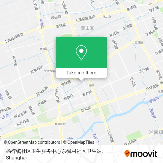 杨行镇社区卫生服务中心东街村社区卫生站 map