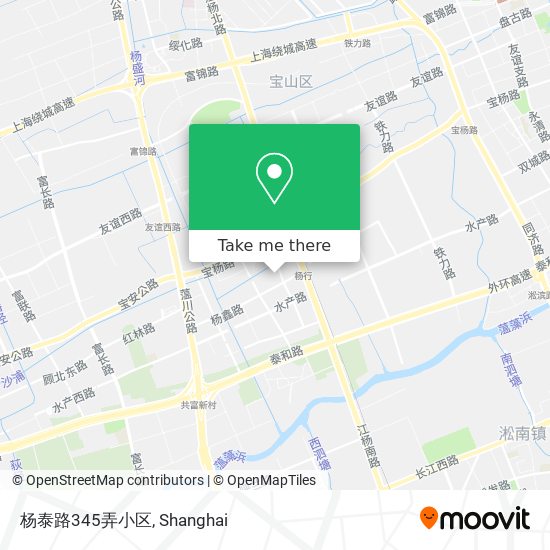 杨泰路345弄小区 map