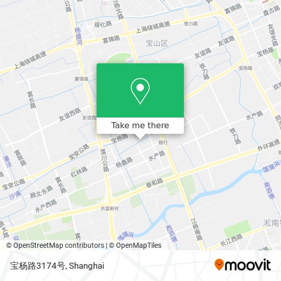 宝杨路3174号 map