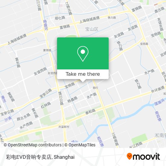 彩电EVD音响专卖店 map