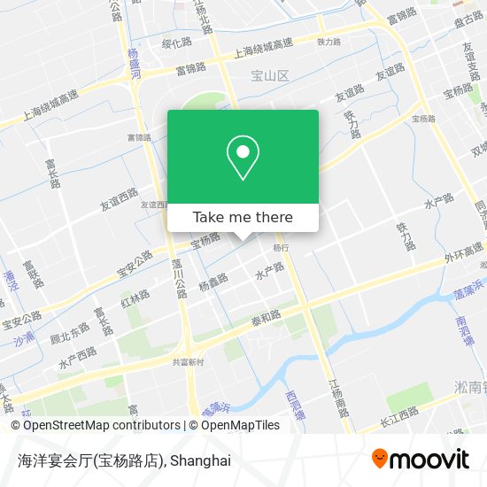 海洋宴会厅(宝杨路店) map