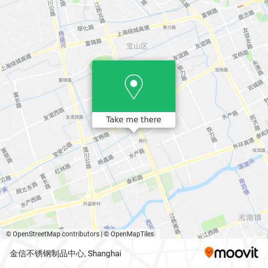 金信不锈钢制品中心 map