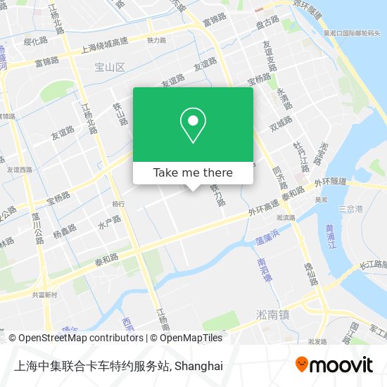 上海中集联合卡车特约服务站 map