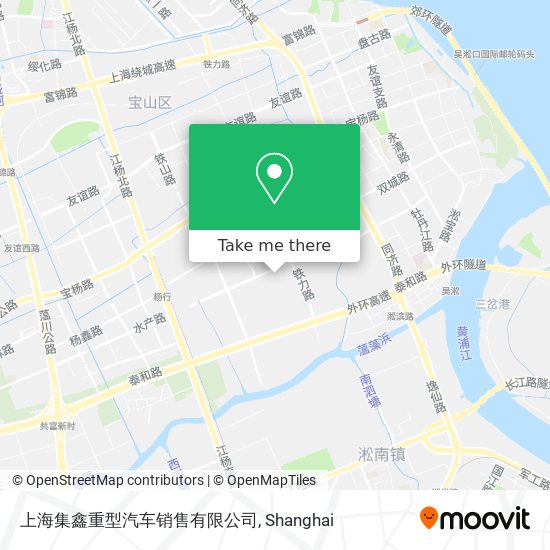 上海集鑫重型汽车销售有限公司 map