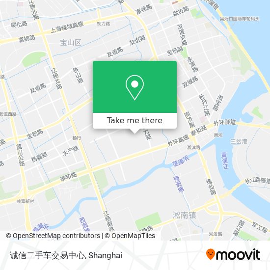 诚信二手车交易中心 map