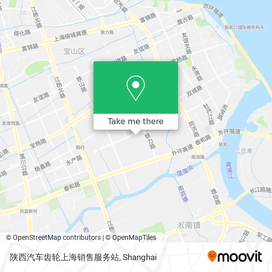 陕西汽车齿轮上海销售服务站 map