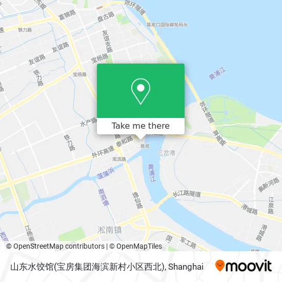 山东水饺馆(宝房集团海滨新村小区西北) map