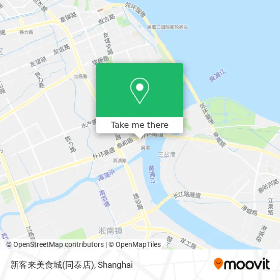 新客来美食城(同泰店) map