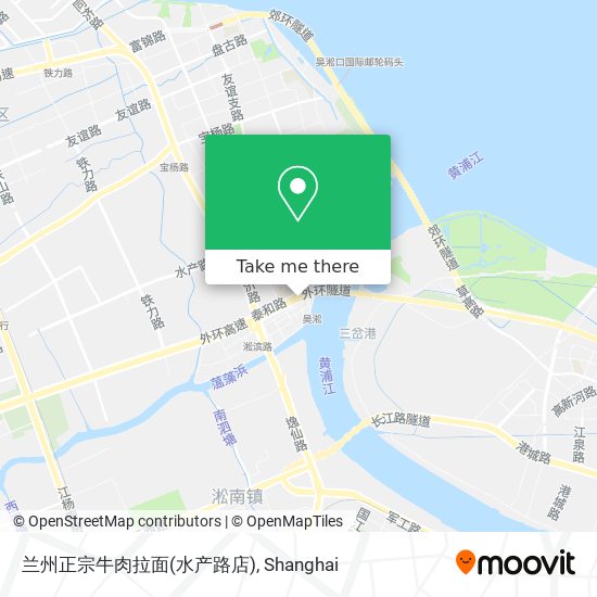 兰州正宗牛肉拉面(水产路店) map