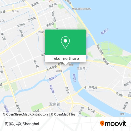 海滨小学 map