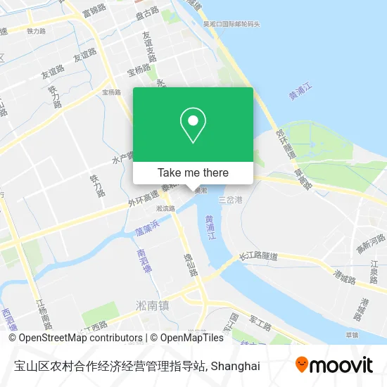 宝山区农村合作经济经营管理指导站 map