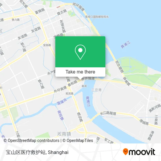 宝山区医疗救护站 map