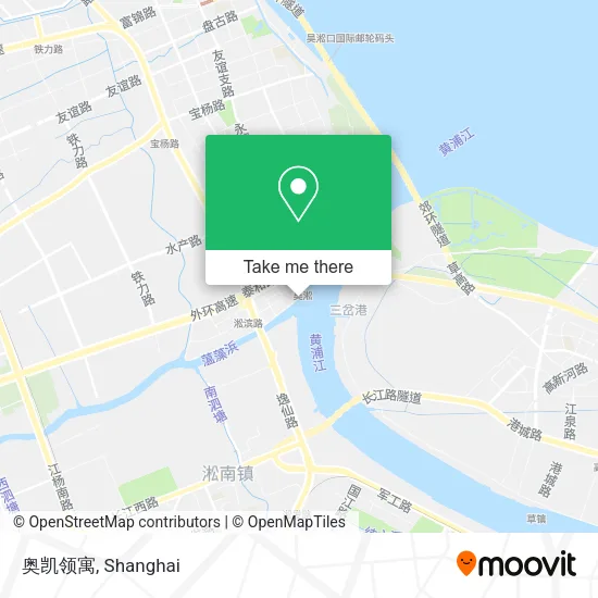 奥凯领寓 map
