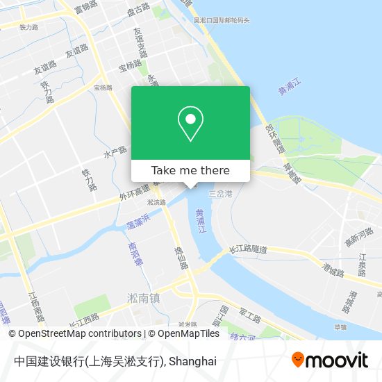 中国建设银行(上海吴淞支行) map