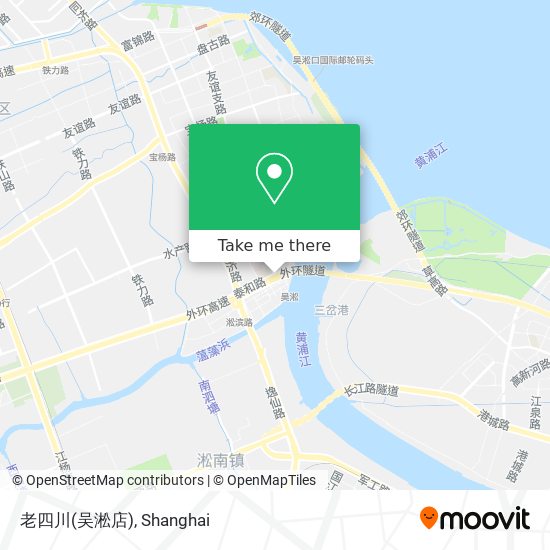 老四川(吴淞店) map