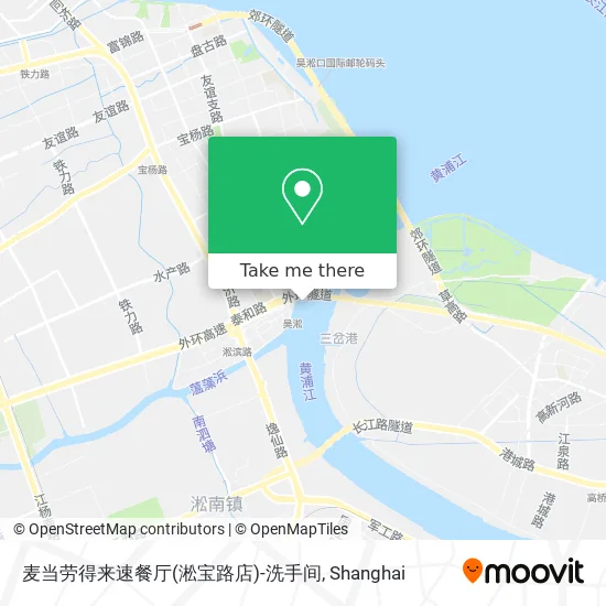 麦当劳得来速餐厅(淞宝路店)-洗手间 map