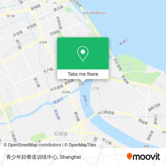 青少年跆拳道训练中心 map
