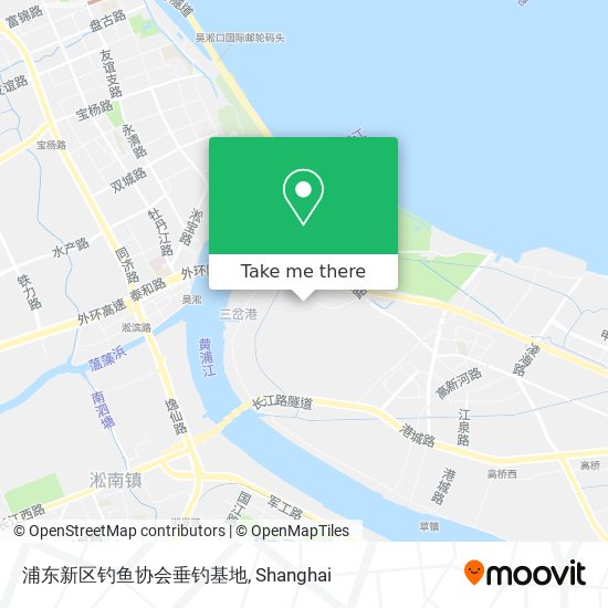 浦东新区钓鱼协会垂钓基地 map