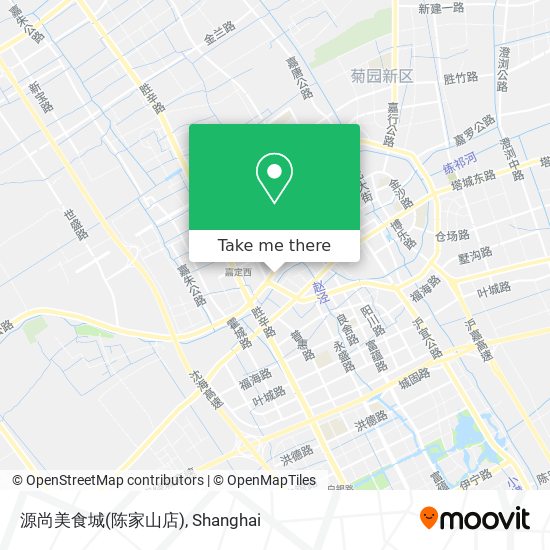 源尚美食城(陈家山店) map