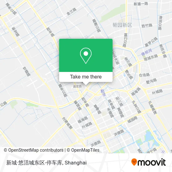 新城·悠活城东区-停车库 map