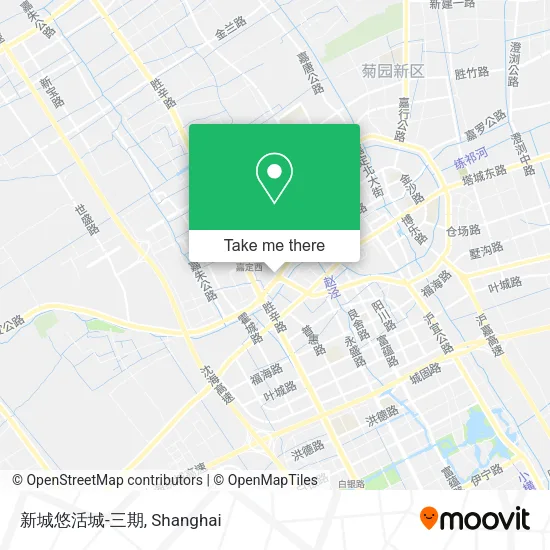 新城悠活城-三期 map