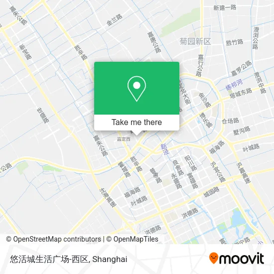 悠活城生活广场-西区 map