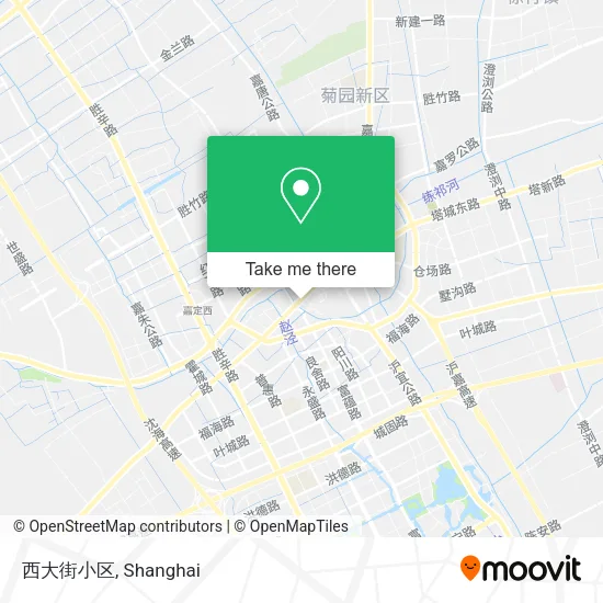西大街小区 map