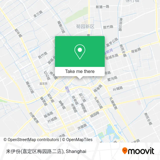 来伊份(嘉定区梅园路二店) map