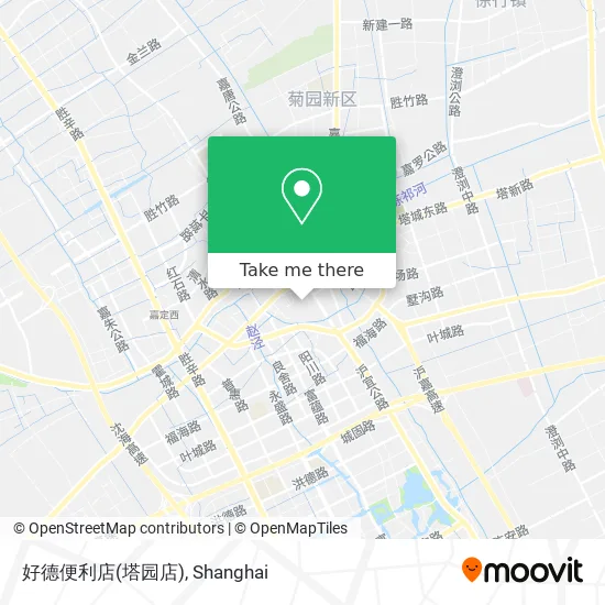 好德便利店(塔园店) map