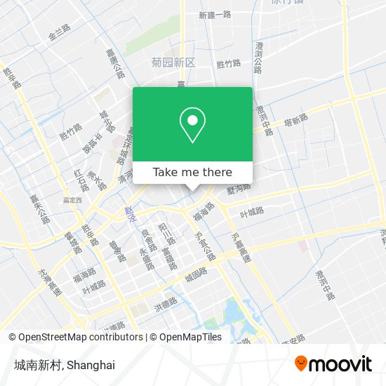 城南新村 map