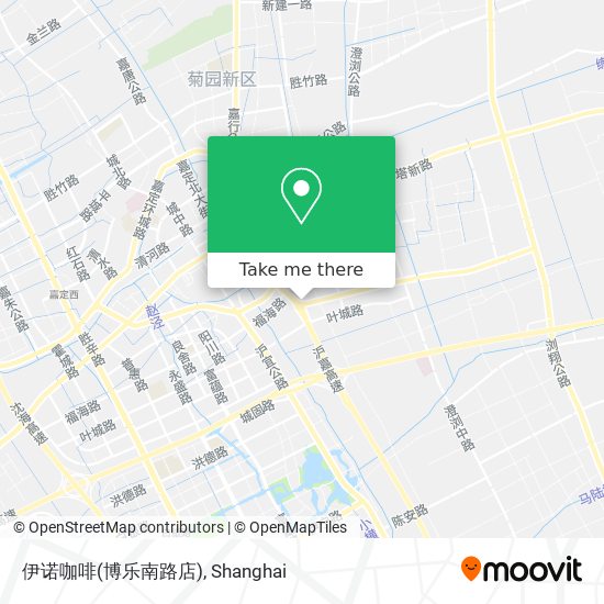 伊诺咖啡(博乐南路店) map