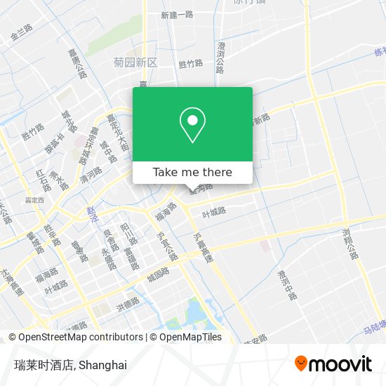 瑞莱时酒店 map