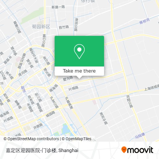 嘉定区迎园医院-门诊楼 map