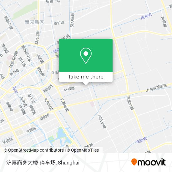 沪嘉商务大楼-停车场 map