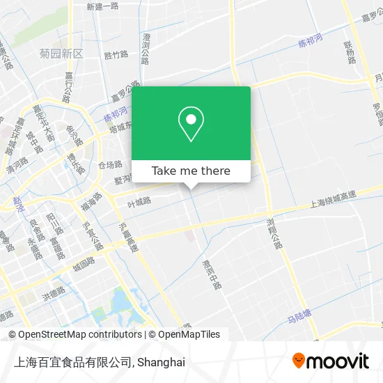 上海百宜食品有限公司 map