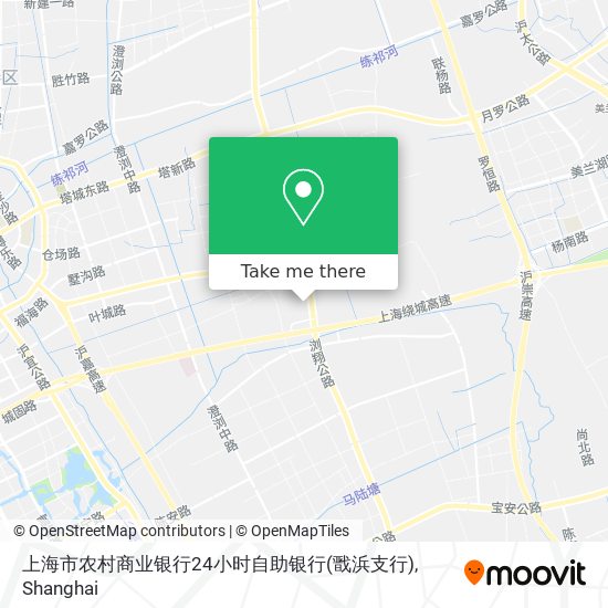 上海市农村商业银行24小时自助银行(戬浜支行) map