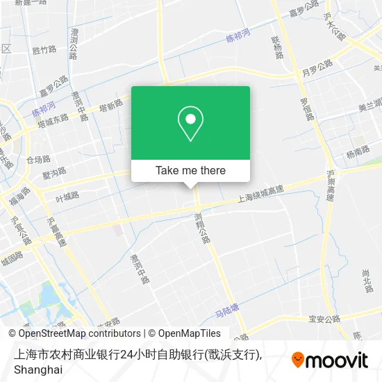 上海市农村商业银行24小时自助银行(戬浜支行) map