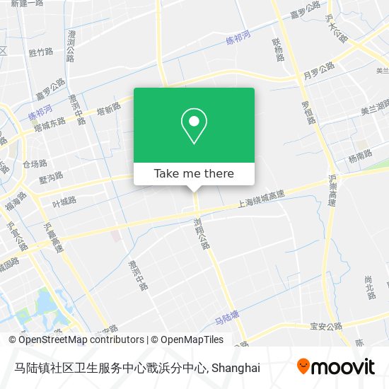 马陆镇社区卫生服务中心戬浜分中心 map