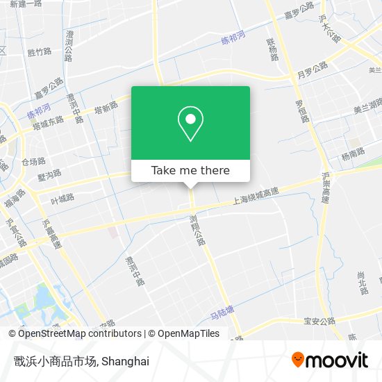 戬浜小商品市场 map