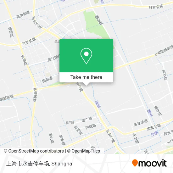 上海市永吉停车场 map