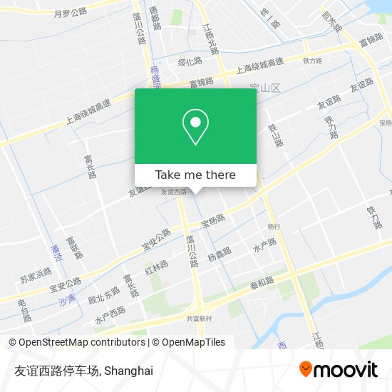 友谊西路停车场 map