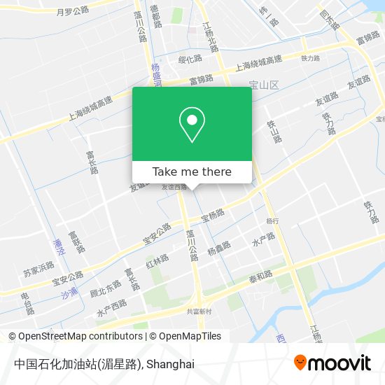 中国石化加油站(湄星路) map