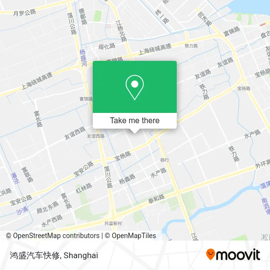 鸿盛汽车快修 map