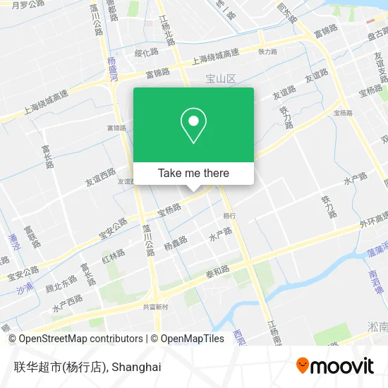 联华超市(杨行店) map