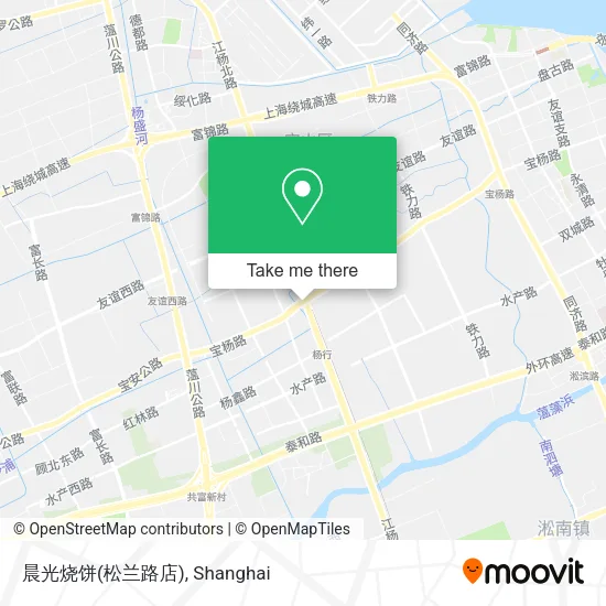 晨光烧饼(松兰路店) map