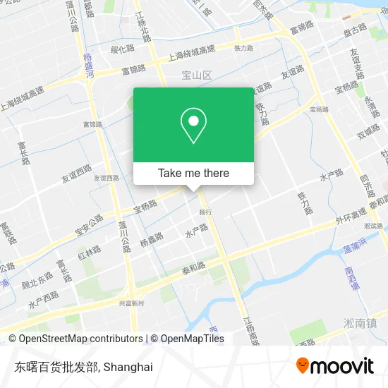 东曙百货批发部 map