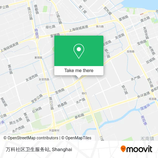 万科社区卫生服务站 map