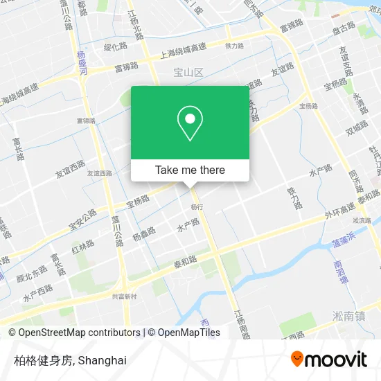 柏格健身房 map